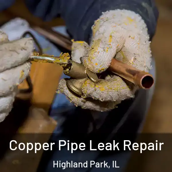  Copper Pipe Leak Repair Highland Park, IL