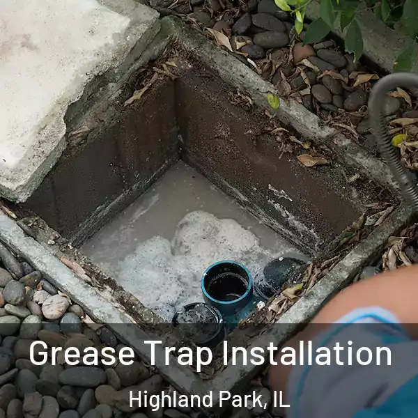  Grease Trap Installation Highland Park, IL