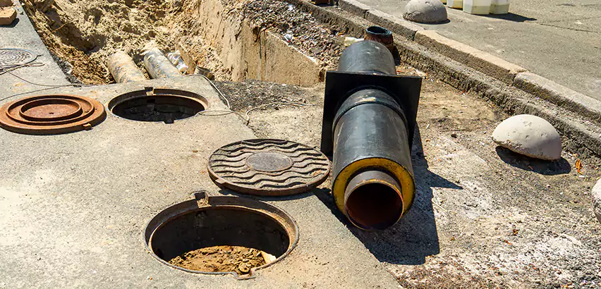 Lateral Sewer Line Replacement in Highland Park