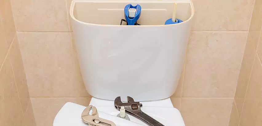 Upflush Toilet Installation in Highland Park
