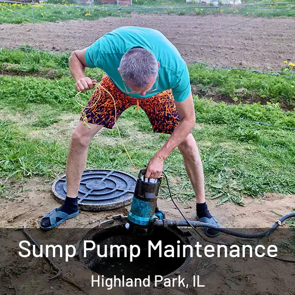  Sump Pump Maintenance Highland Park, IL