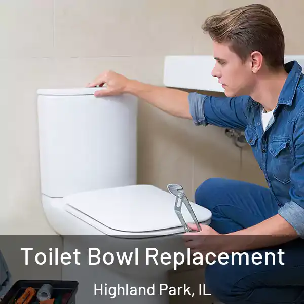  Toilet Bowl Replacement Highland Park, IL