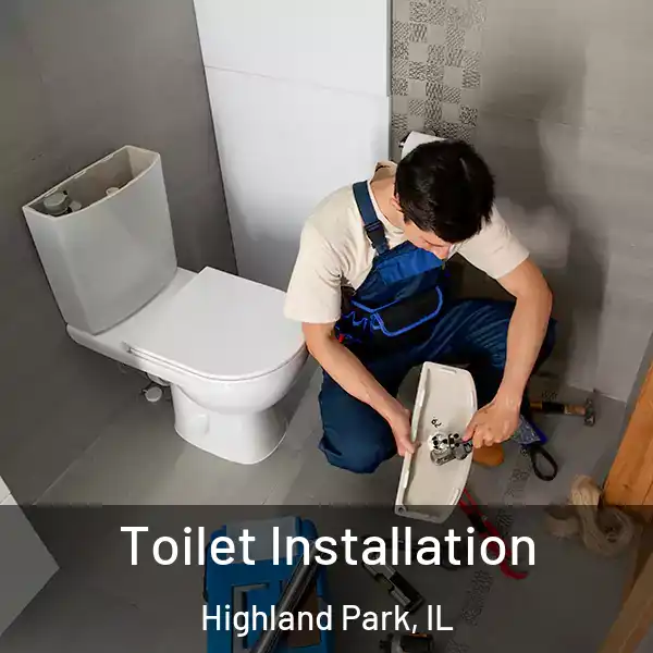  Toilet Installation Highland Park, IL