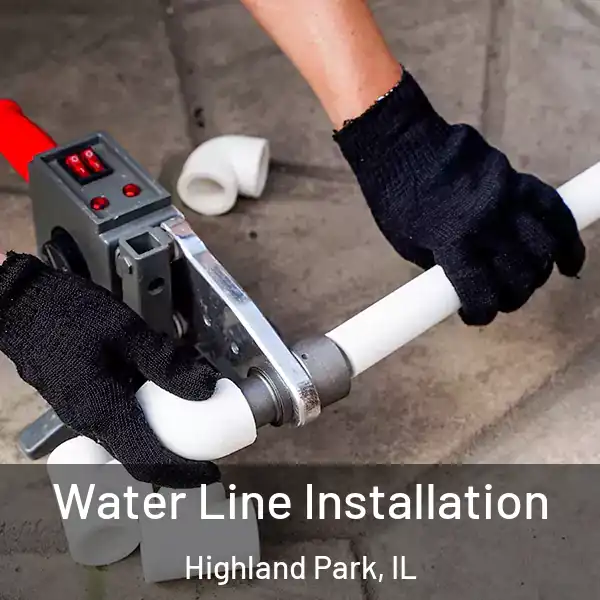  Water Line Installation Highland Park, IL