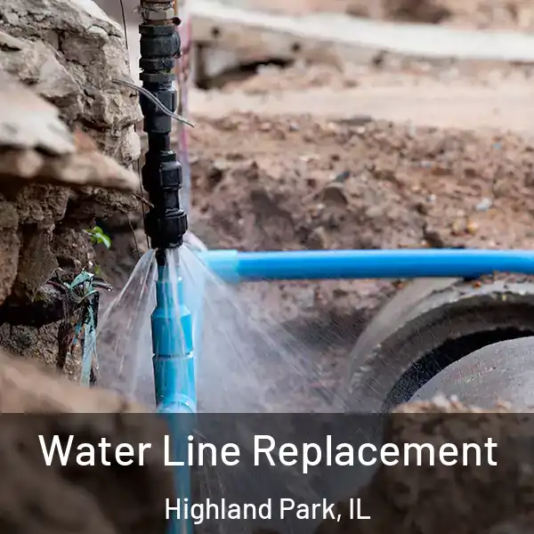  Water Line Replacement Highland Park, IL